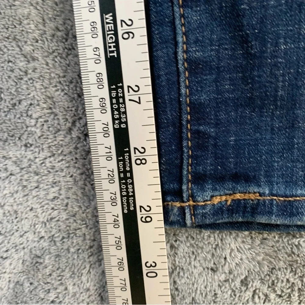 NEW! Levi’s High Rise Skinny 16W (36”W) and 29” Inseam Dark Blue Wash Stretchy - Picture 7 of 12